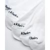imageCalvin Klein Mens No Show Cushioned Athletic Low Cut Ankle Socks  6 Pack Breathable Sport Socks for MenClassic White