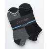 imageCalvin Klein Mens No Show Cushioned Athletic Low Cut Ankle Socks  6 Pack Breathable Sport Socks for MenGrey Heather Assorted