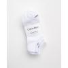 imageCalvin Klein Mens No Show Cushioned Athletic Low Cut Ankle Socks  6 Pack Breathable Sport Socks for MenWhite Logo