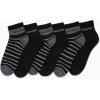 imageCalvin Klein Mens Socks  Athletic Cushioned Quarter Cut Ankle Socks 12 PairsBlack Pattern