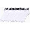 imageCalvin Klein Mens Socks  Athletic Cushioned Quarter Cut Ankle Socks 12 PairsWhite Logo