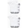 imageCalvin Klein Mens Socks  Athletic Cushioned Quarter Cut Ankle Socks 12 PairsWhiteGrey