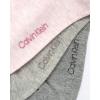 imageCalvin Klein Womens Crew Socks  3 Pack Soft Cotton Blend Roll Cuff MiniMid Crew Dress Socks for Women Shoe Size 410PinkGrey