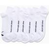 imageCalvin Klein Womens Socks  Lightweight No Show Socks 6 PairsWhite Logo
