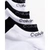 imageCalvin Klein Womens Socks  Lightweight No Show Socks 6 PairsWhiteBlack