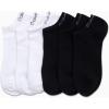 imageCalvin Klein Womens Socks  Lightweight No Show Socks 6 PairsWhiteBlack