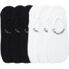 imageCalvin Klein Womens Socks  Lightweight No Show Socks 6 PairsWhiteBlack Assorted