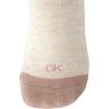 imageCalvin Klein Womens Socks  Lightweight No Show Socks 6 PairsWhiteBrown