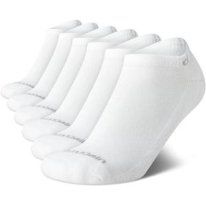 imageCalvin Klein Womens Low Cut Socks  6 Pack Performance Cushion Comfort No Show Socks  Breathable Athletic Socks 410White