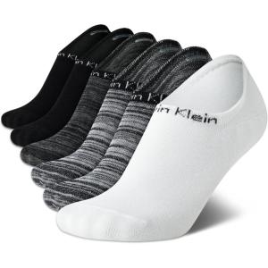 imageCalvin Klein Womens Socks  Lightweight No Show Socks 6 PairsAssorted