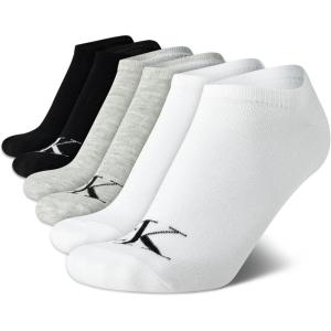 imageCalvin Klein Womens Socks  Lightweight No Show Socks 6 PairsAssorted Logo