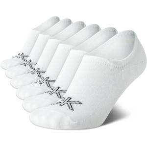 imageCalvin Klein Womens Socks  Lightweight No Show Socks 6 PairsWhite