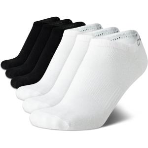 imageCalvin Klein Womens Socks  Lightweight No Show Socks 6 PairsWhiteBlack