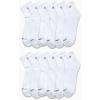 imageCalvin Klein Mens Quarter Socks  12 Pack Performance Cushioned Comfort Ankle Socks  Athletic Socks for Men Sizes 712White