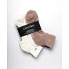 imageCalvin Klein Mens Quarter Socks  6 Pack Cushioned Mini Crew Athletic Socks for Men Ideal for Running Sport and HikingBeige Assorted