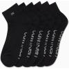imageCalvin Klein Mens Quarter Socks  6 Pack Cushioned Mini Crew Athletic Socks for Men Ideal for Running Sport and HikingBlack