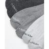 imageCalvin Klein Mens Quarter Socks  6 Pack Cushioned Mini Crew Athletic Socks for Men Ideal for Running Sport and HikingGrey