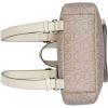 imageCalvin Klein Reyna Signature Key Item Flap Backpack BrownKhakiBlack One SizeAlmondTaupeWhite