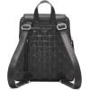 imageCalvin Klein Reyna Signature Key Item Flap Backpack BrownKhakiBlack One SizeBlackSilver Puffy Logo