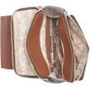 imageCalvin Klein Reyna Signature Key Item Flap Backpack BrownKhakiBlack One SizeBrownKhakiLuggage Saffiano