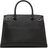 imageCalvin Klein Womens Becky Turn Lock Satchel  2 in 1 Vegan Leather 3 PocketsBlackSilver