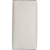 imageCalvin Klein Womens Becky Turn Lock Satchel  2 in 1 Vegan Leather 3 PocketsDove Grey Woven