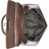 imageCalvin Klein Womens Becky Turn Lock Satchel  2 in 1 Vegan Leather 3 PocketsJava