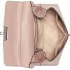 imageCalvin Klein Womens Becky Turn Lock Satchel  2 in 1 Vegan Leather 3 PocketsRosewood