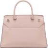 imageCalvin Klein Womens Becky Turn Lock Satchel  2 in 1 Vegan Leather 3 PocketsRosewood