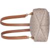 imageCalvin Klein Womens Millie Backpack for Women  Vegan Leather Monogram Backpack 2 Pockets BrownKhakiBlack One SizeAlmondTaupeCaramel
