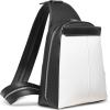 imageCalvin Klein Womens Millie Backpack for Women  Vegan Leather Monogram Backpack 2 Pockets BrownKhakiBlack One SizeCherub WhiteBlack