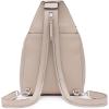 imageCalvin Klein Womens Millie Backpack for Women  Vegan Leather Monogram Backpack 2 Pockets BrownKhakiBlack One SizeMushroom