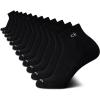 imageCalvin Klein Mens Quarter Socks  12 Pack Performance Cushioned Comfort Ankle Socks  Athletic Socks for Men Sizes 712All Black