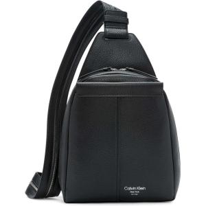 imageCalvin Klein Womens Millie Backpack for Women  Vegan Leather Monogram Backpack 2 Pockets BrownKhakiBlack One SizeBlackSilver