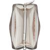 imageCalvin Klein Key Item Saffiano Continental Zip Around Wallet with Wristlet StrapAlmond Floral Emboss