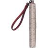 imageCalvin Klein Key Item Saffiano Continental Zip Around Wallet with Wristlet StrapAlmondTaupeCabernet