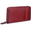 imageCalvin Klein Key Item Saffiano Continental Zip Around Wallet with Wristlet StrapCabernet