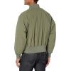 imageCalvin Klein Mens Matte Logo Zip Bomber JacketDusty Olive