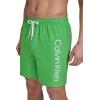 imageCalvin Klein Mens Volley Quick Dry Lightweight Swim TrunkGreen