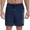imageCalvin Klein Mens Volley Quick Dry Lightweight Swim TrunkNavy