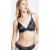 imageCalvin Klein Womens Modern Cotton Unlined Triangle BraletteFloral Burnout Blue