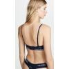 imageCalvin Klein Womens Modern Cotton Unlined Triangle BraletteFloral Burnout Blue