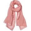 imageCalvin Klein womens Satin Border Chiffon ScarfDesert Rose