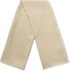imageCalvin Klein womens Satin Border Chiffon ScarfEggshell