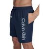 imageCalvin Klein Mens Volley Quick Dry Lightweight Swim TrunkNavy