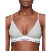 imageCalvin Klein Womens Modern Cotton Unlined Triangle BraletteGrey Heather