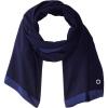 imageCalvin Klein womens Satin Border Chiffon ScarfNavy
