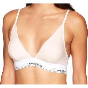 imageCalvin Klein Womens Modern Cotton Unlined Triangle BraletteNymphs Thigh