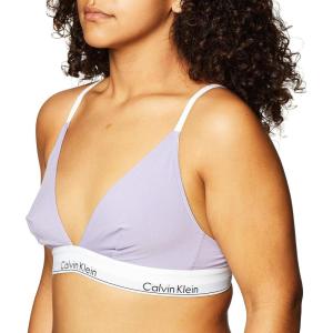 imageCalvin Klein Womens Modern Cotton Unlined Triangle BralettePalma Lilac