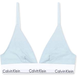 imageCalvin Klein Womens Modern Cotton Unlined Triangle BraletteRain Dance